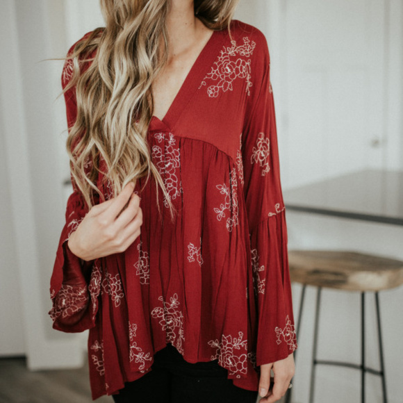 Boho Baby in Red - Picture 2 of 4